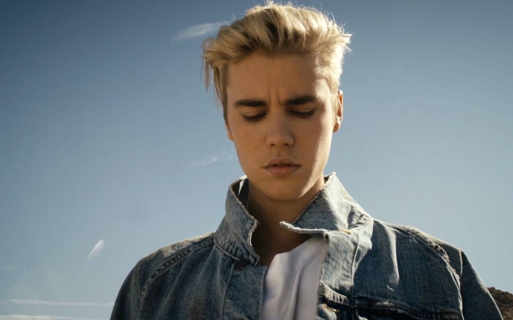 Justin Bieber in the 'Purpose' video