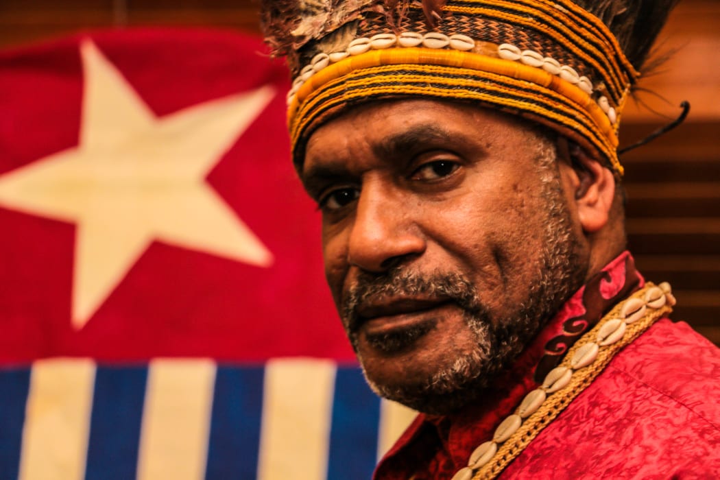 West Papuan independence leader Benny Wenda.