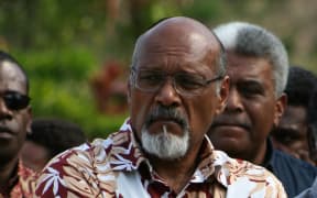 Vanuatu politician Edward Natapei