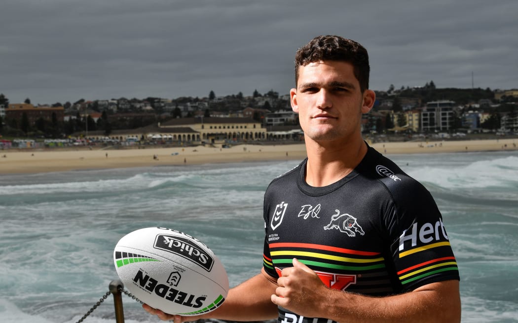 Penrith NRL player Nathan Cleary.