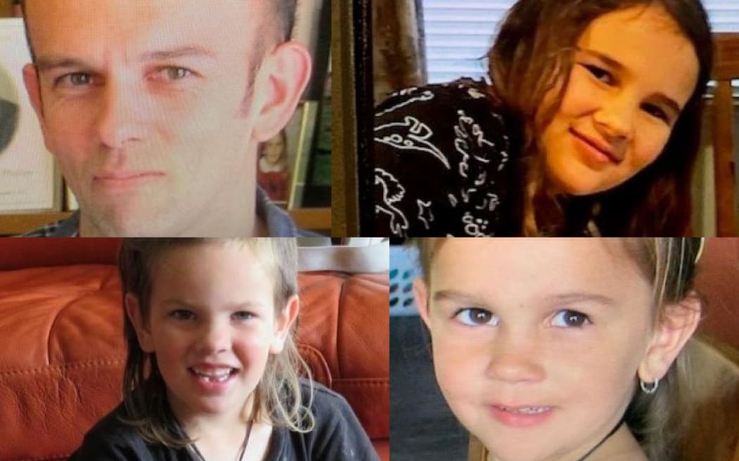 Clockwise from top left, Thomas Phillips, Jayda Jin, Ember Phillips and  Maverick Callum-Phillips.