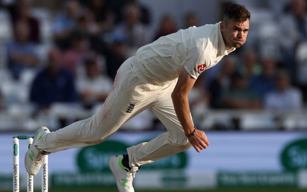 England pace bowler James Anderson has
equalled Ian Botham and the England record when he took his 27th five-wicket haul.