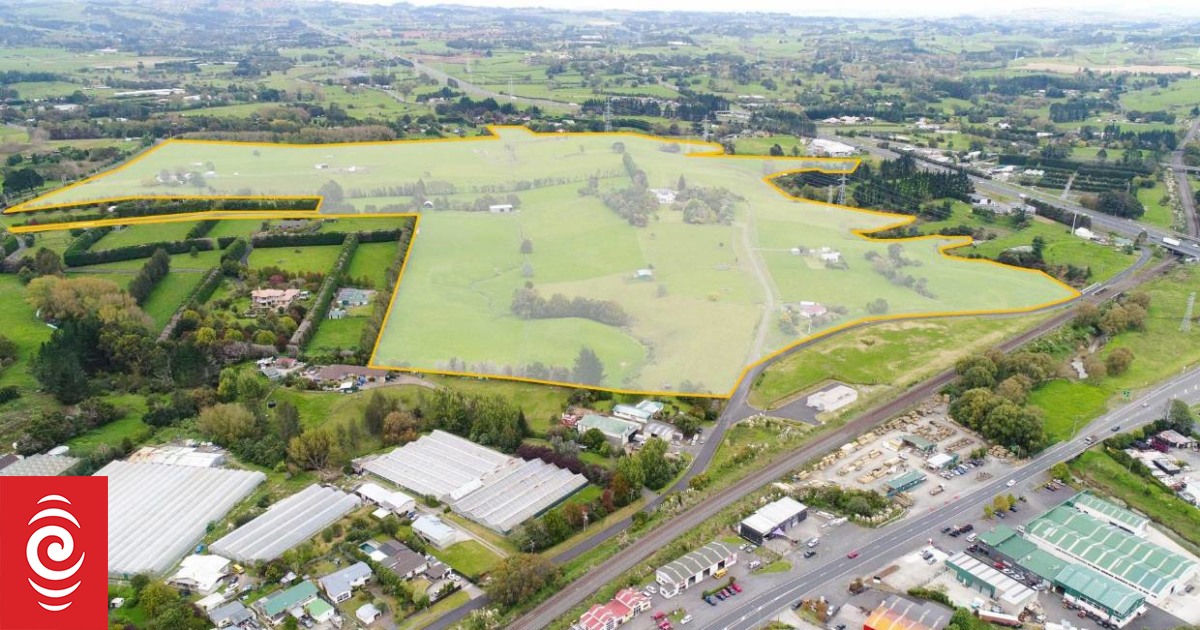 Public to get say on massive development projects in Drury RNZ News