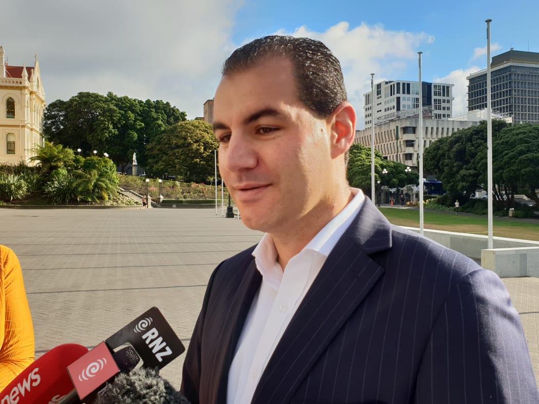 Jami-Lee Ross arrives at Parliament for the first session of 2019. 12 February 2019.