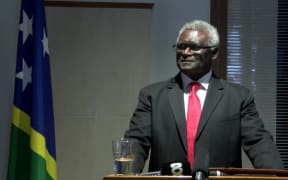 Solomon Islands Prime Minister Manasseh Sogavare