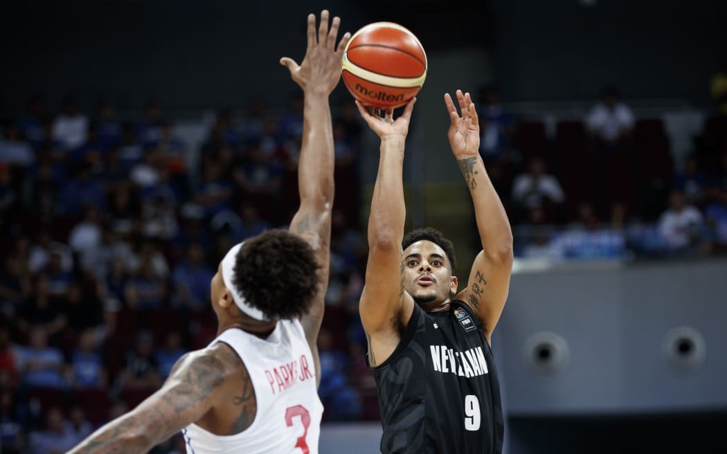 Corey Webster led the scoring for the Tall Blacks.