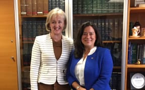 New Zealand's Justice Minister Amy Adams & Canada's Justice Minister Jody Wilson-Raybould
