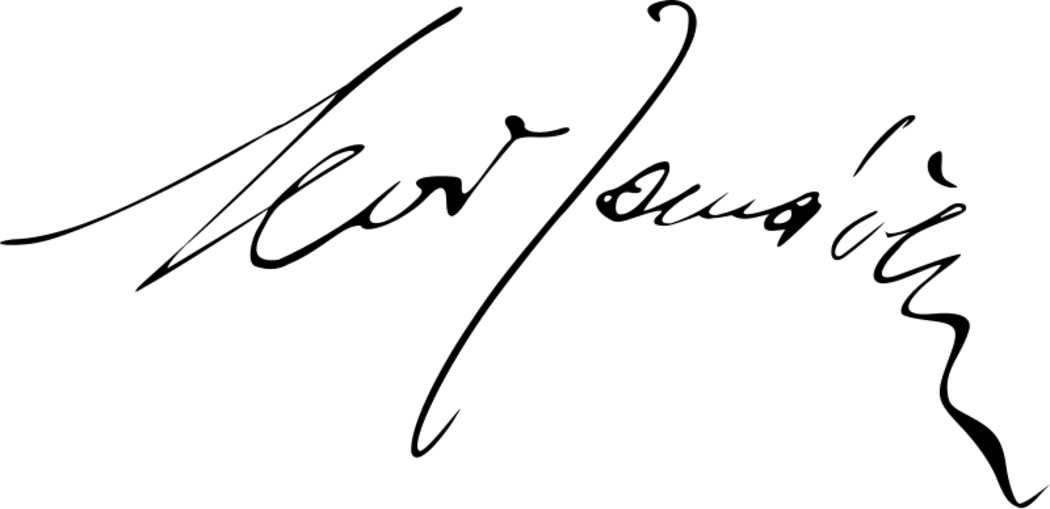 Leoš Janáček,signature