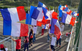 New Caledonia anti-independence supporters
