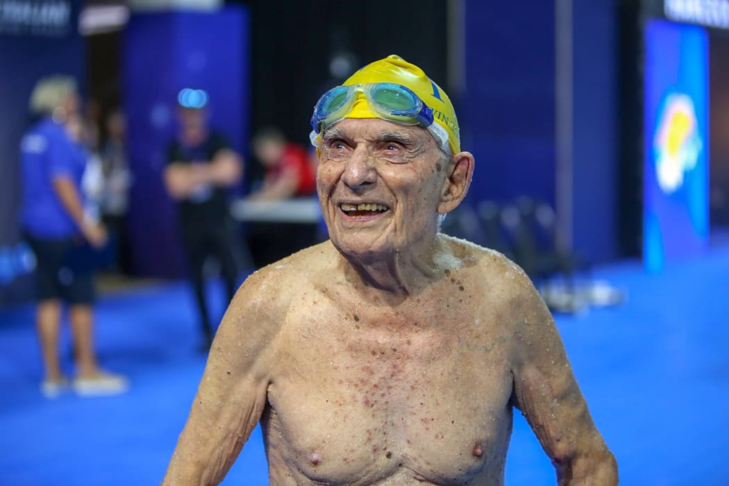 Swimmer 99 Breaks World Record In Australia Rnz News
