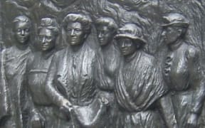 Tribute to the Suffragettes, Christchurch, NZ
