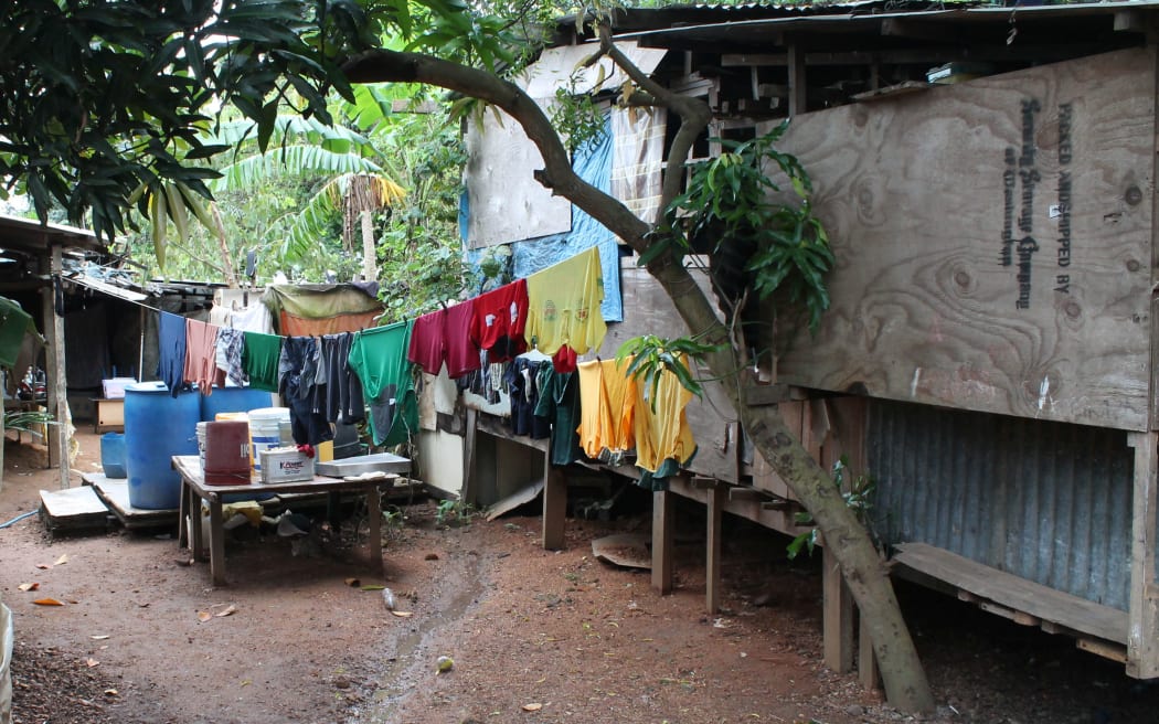 Rainbow settlement in Port moresby, Papua New Guinea, where West Papuan refugees have squatted for years.