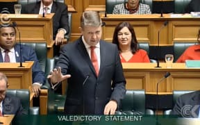 David Cunliffe makes valedicatory speech in parliament