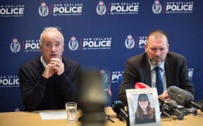 David Millane, the father of missing British woman Grace Millane speaks to the media