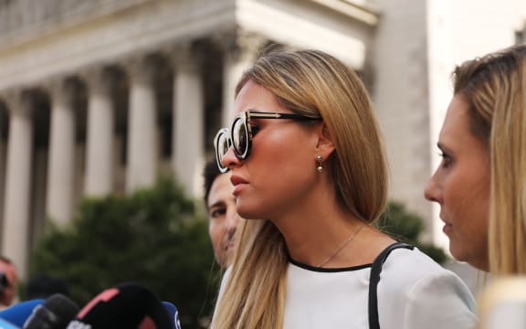 Jennifer Araoz, 32, claims that Jeffrey Epstein raped her in his New York townhouse in 2002 when she was only 14.