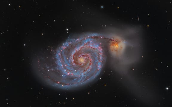 A Whirlpool galaxy