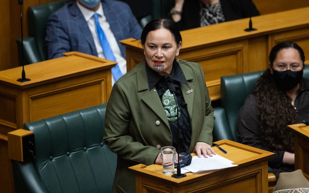 Te Pāti Māori co-leader Debbie Ngarewa-Packer