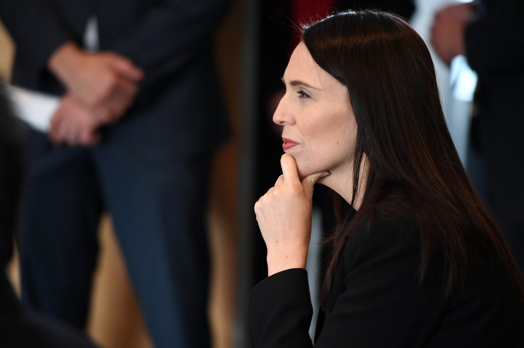 Prime Minister Jacinda Ardern at the launch of the government's Women and Girls in Sport & Active Recreation Strategy at Eden Park, Auckland on Thursday 11 October 2018.
