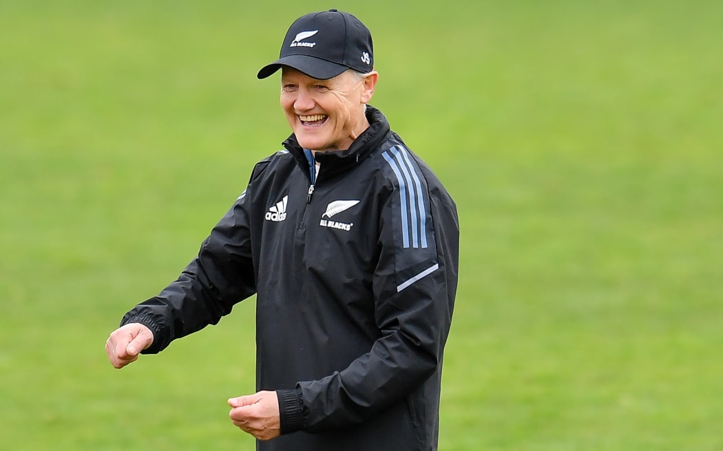 Joe Schmidt Assistant Coach of the All Blacks during the All Blacks Training and Media session at Linfield Park, Christchurch, New Zealand, 23rd August, 2022. Copyright photo: John Davidson / www.photosport.nz