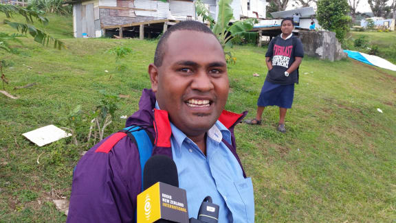 School teacher John Rounds on Koro Island Fiji