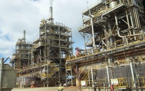 Bresilian Vale's nickel processing plant of Goro in southern New Caledonia.  (2015)