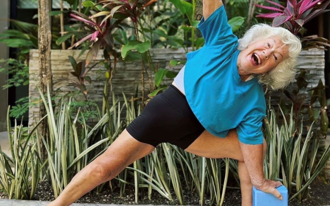 Train with Joan: The 76 year old who's in the best shape of her life | RNZ