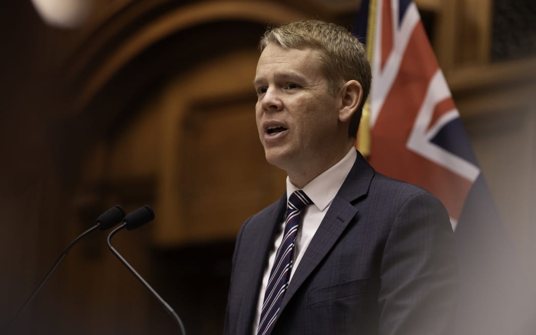 Prime Minister Chris Hipkins. Photo: RNZ / Angus Dreaver