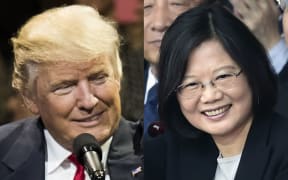 Donald Trump and Tsai Ing-wen