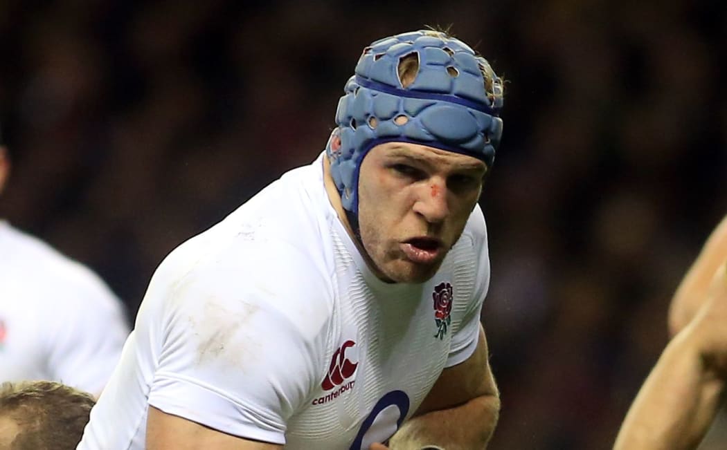 English rugby player James Haskell.