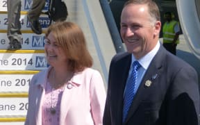 Prime Minster John Key arrives in Brisbane for the G20 Summit.