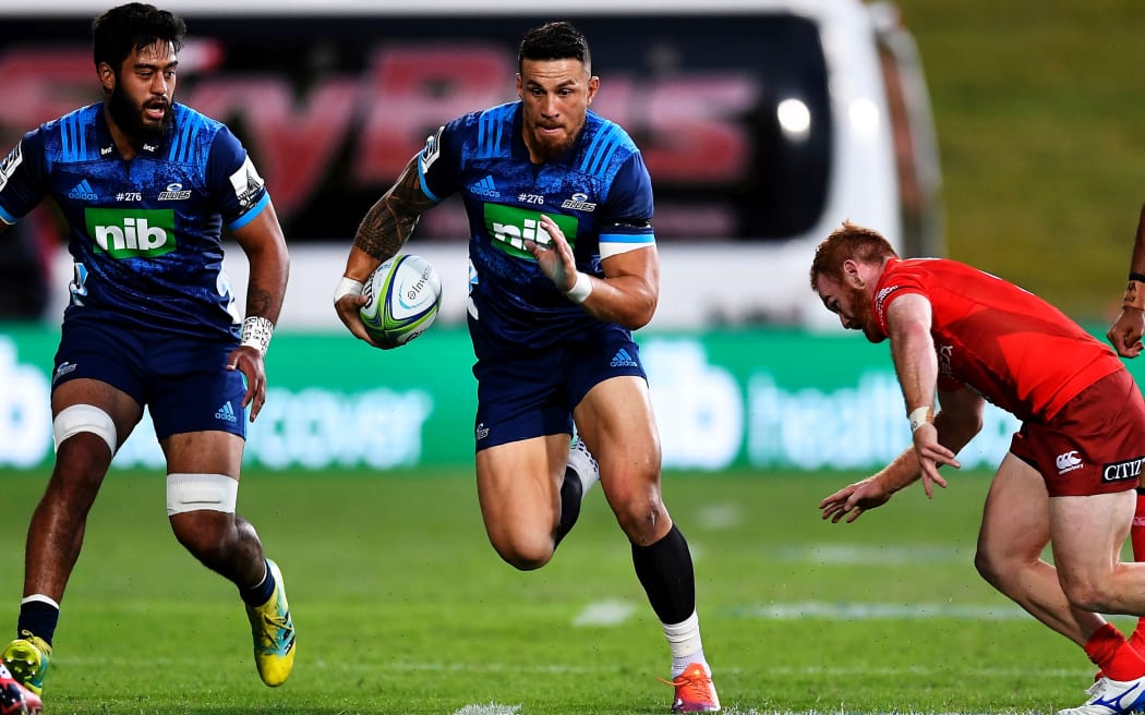 Sonny Bill Williams in Super Rugby match against the Sunwolves