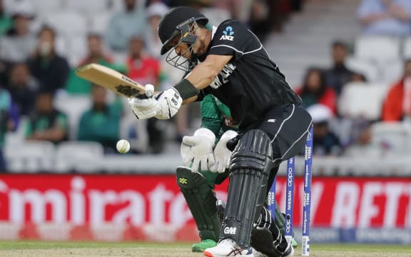 New Zealand's Ross Taylor in action for the Black Caps.