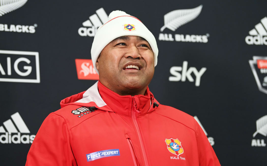 Tonga coach Toutai Kefu.