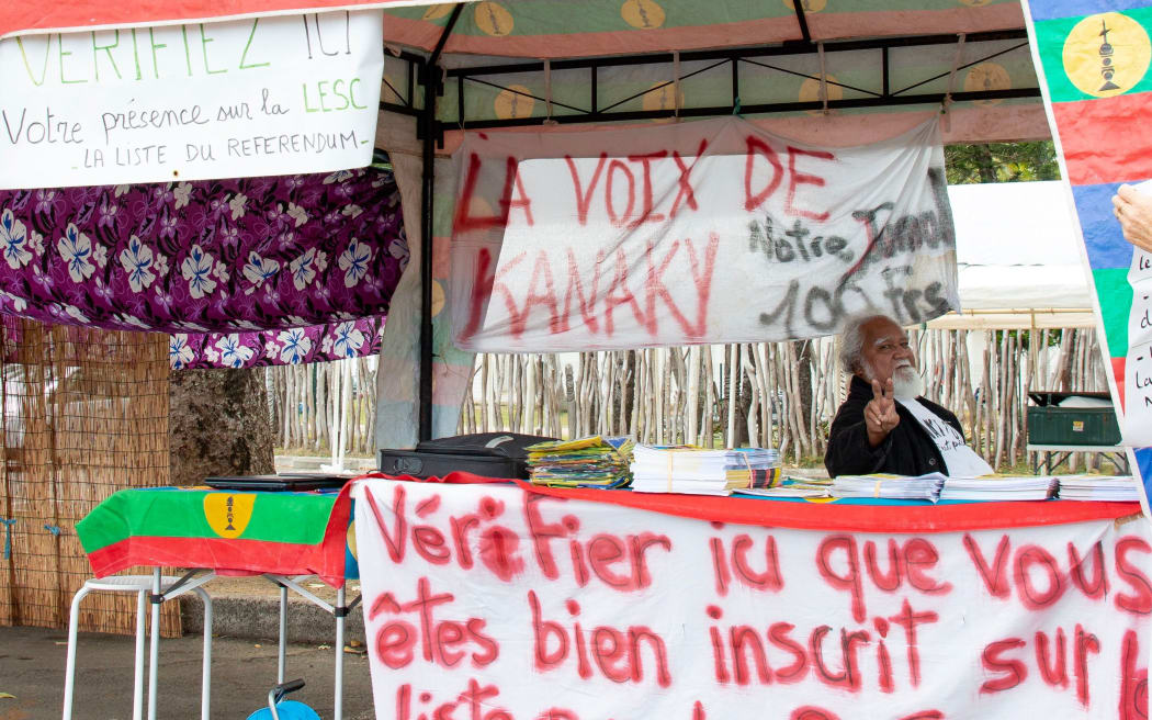 Campaigning for New Caledonia's referendum on independence from France
