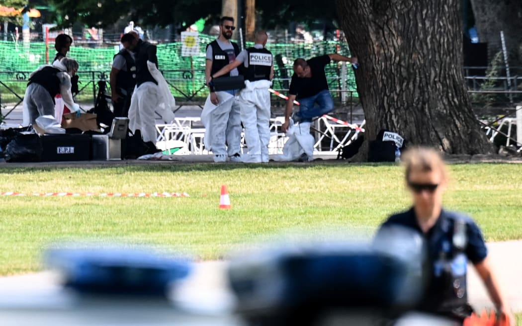France stabbing Children in playground attacked by knifeman RNZ News