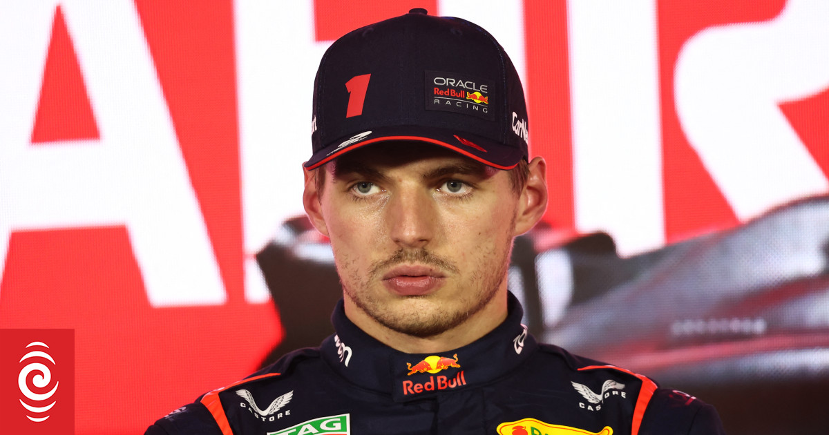 Verstappen leads Red Bull front row sweep in Bahrain